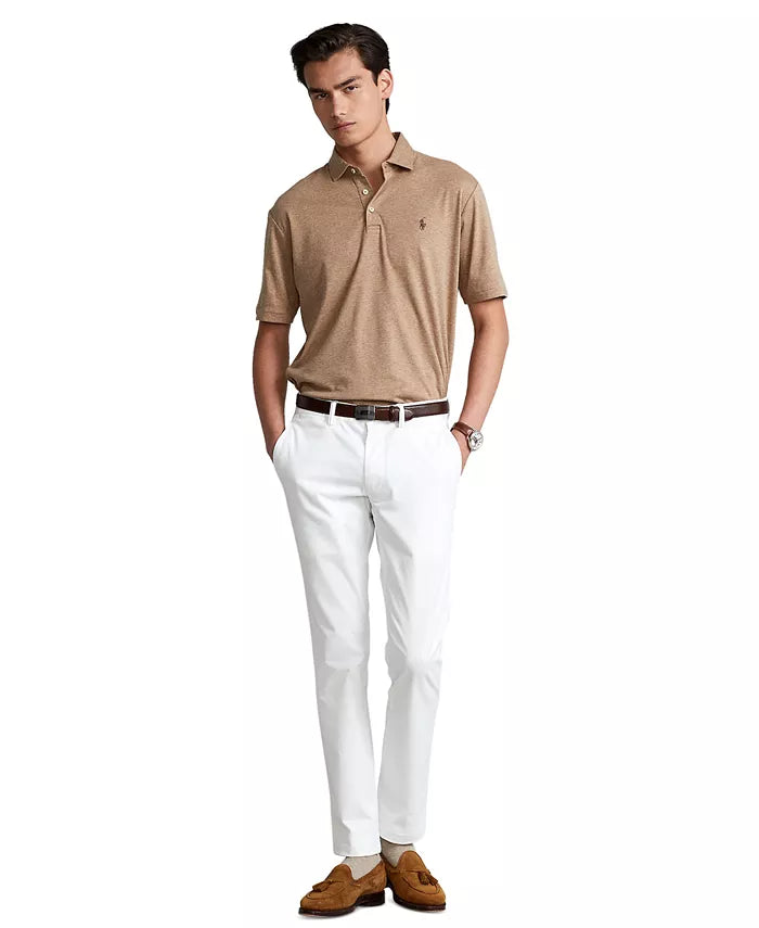 Polo Ralph Lauren Men's Classic-Fit Polo Shirt  Color Italian Heather Size XL
