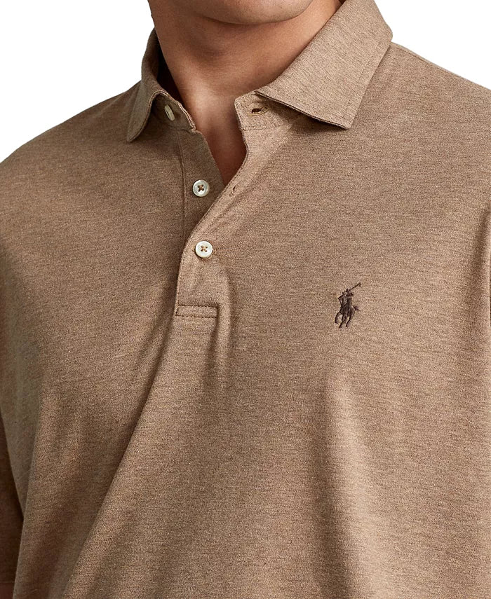 Polo Ralph Lauren Men's Classic-Fit Polo Shirt  Color Italian Heather Size XL