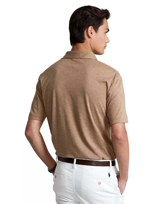 Polo Ralph Lauren Men's Classic-Fit Polo Shirt  Color Italian Heather Size XL