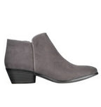 Style Co Women's Wileyy Ankle Booties  Charcoal Micro Size 10