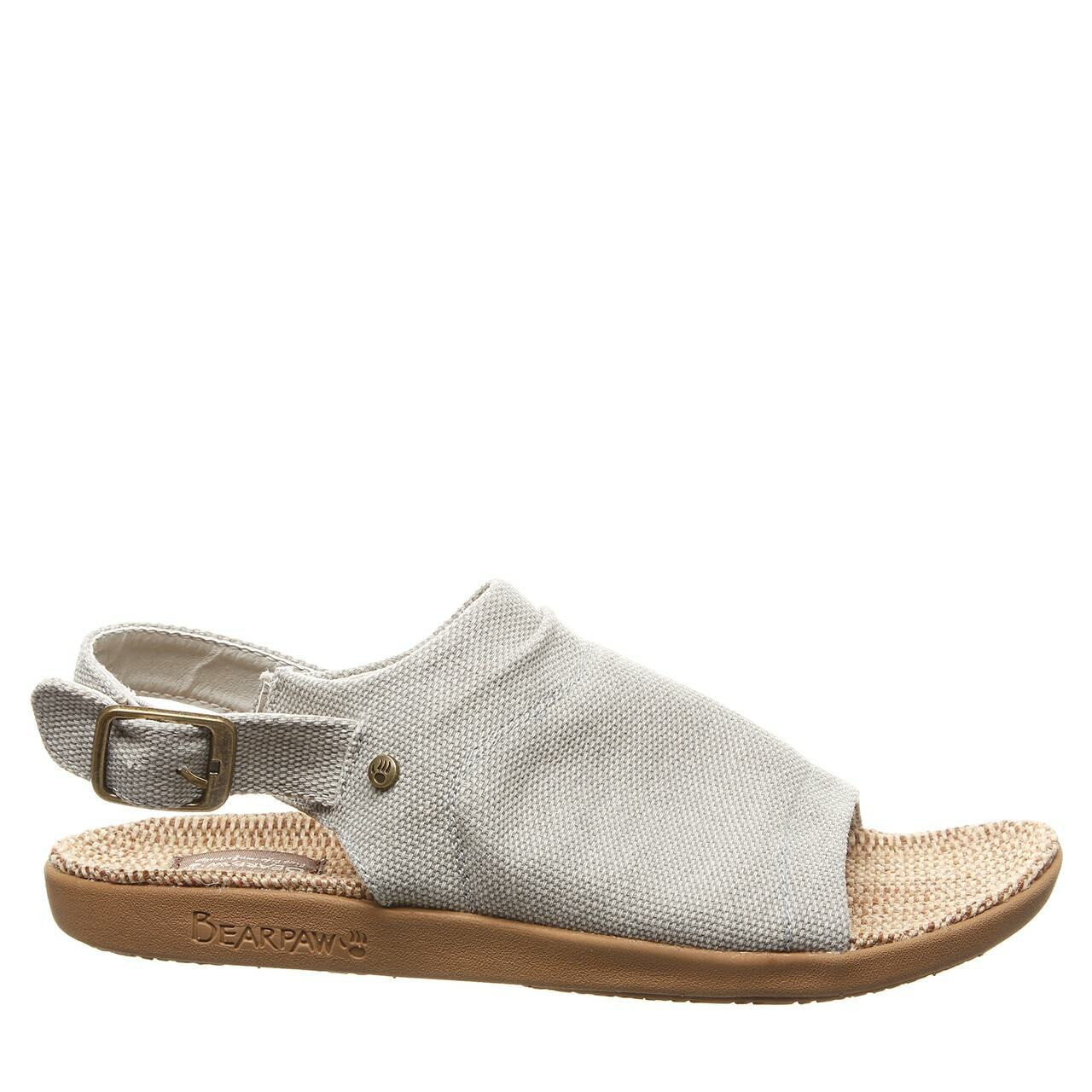BEARPAW Women's Duran Sandals  Color Linen Size 5M