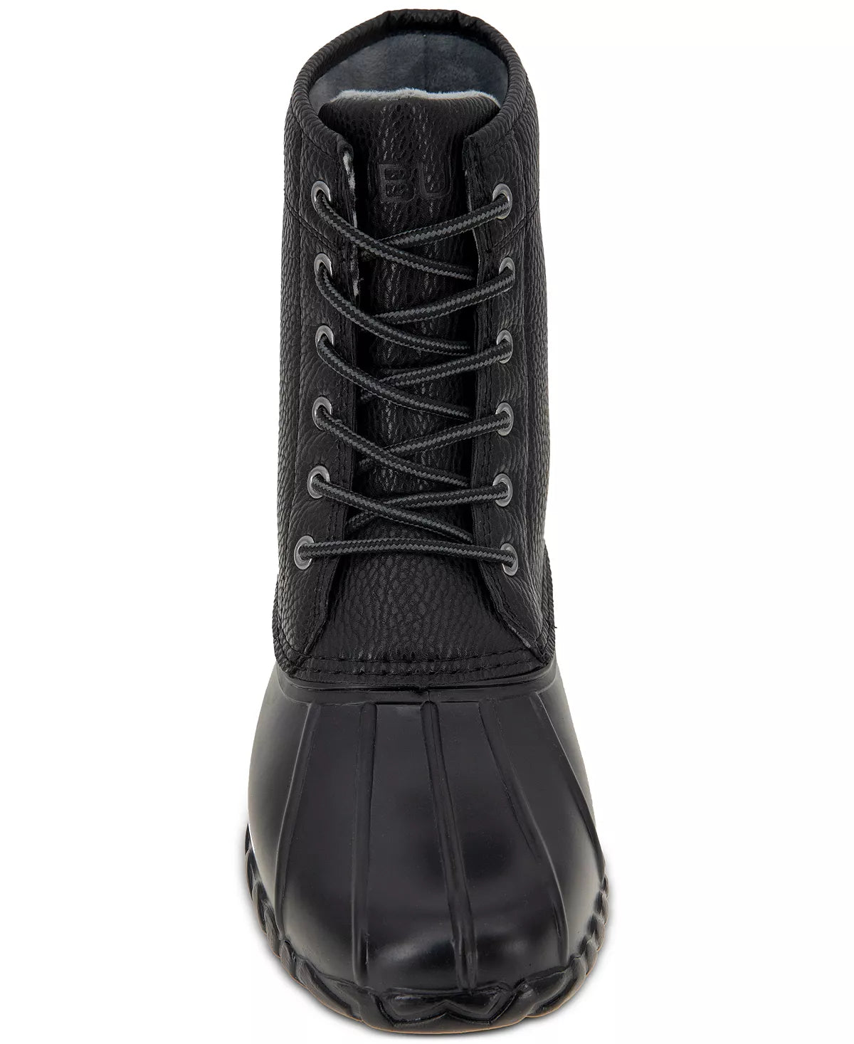 JBU by Jambu Men's Maine Waterproof Round Toe Lace-Up Duck Boot  Color Black Size 12