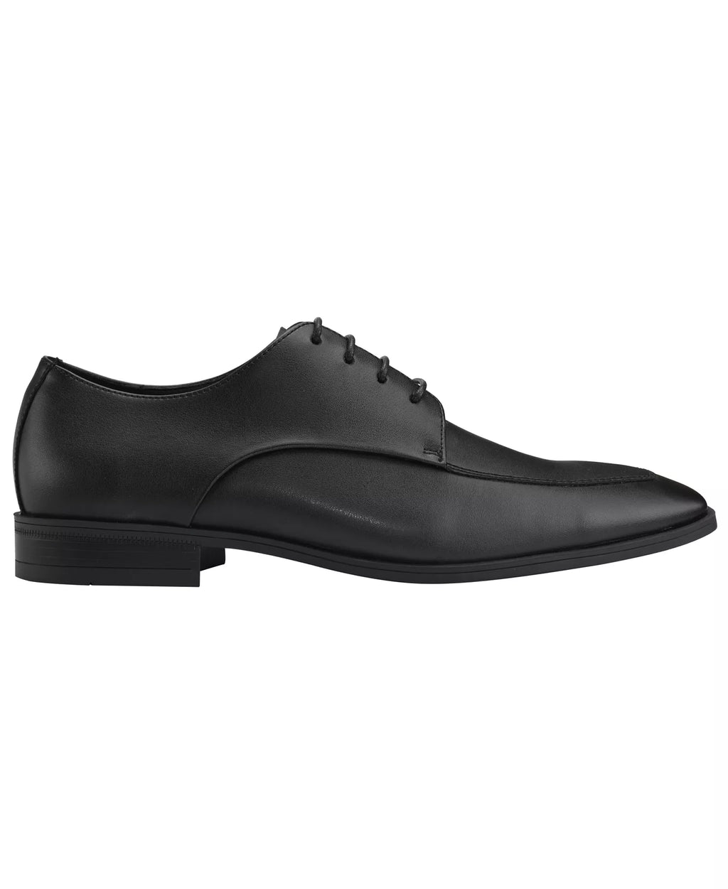 Calvin Klein Men's Malley Lace-Up Dress Oxfords  Black Leather Size 12