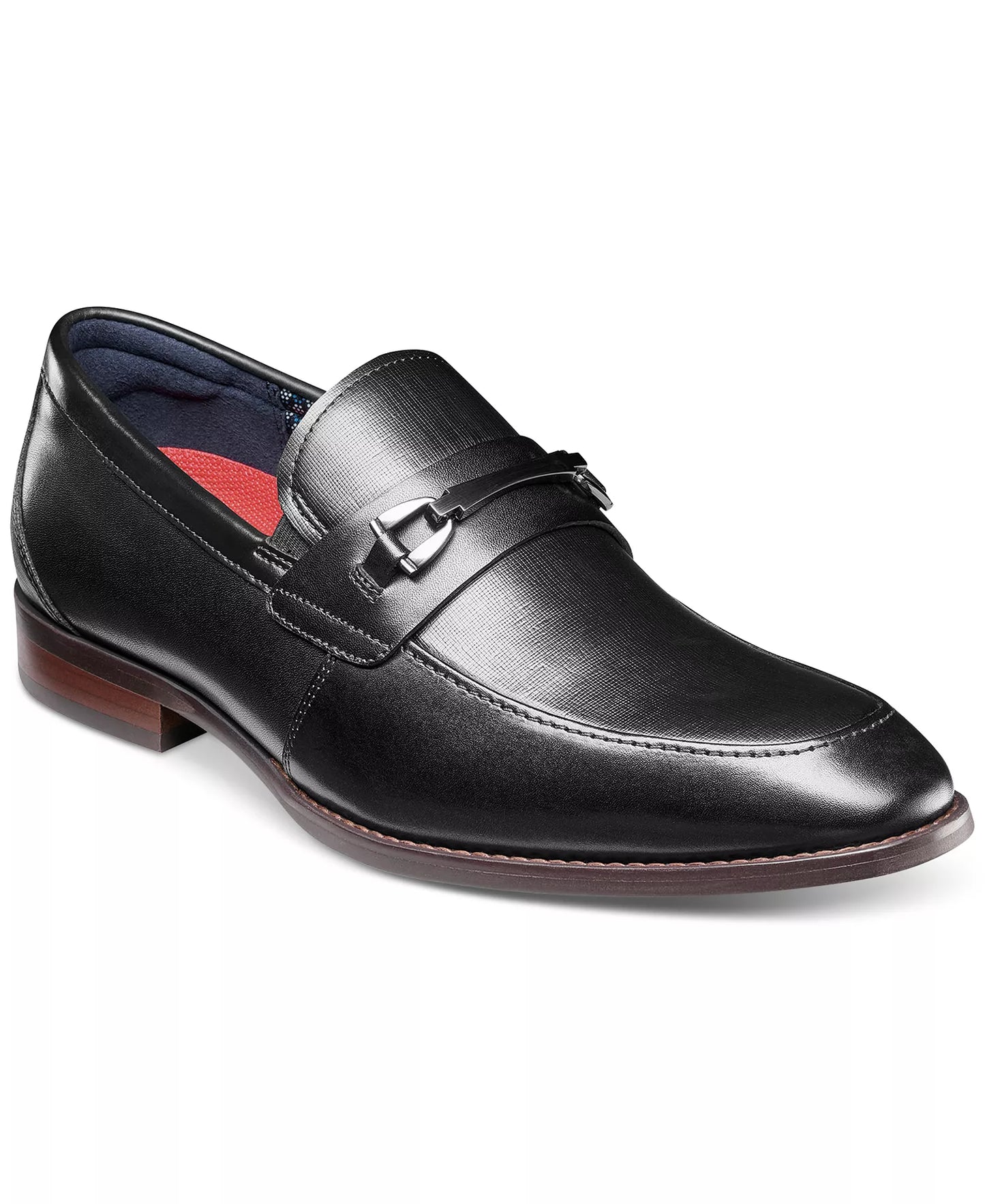 Stacy Adams Men's Kaylor Bit Dress Loafers  Black Size 10.5