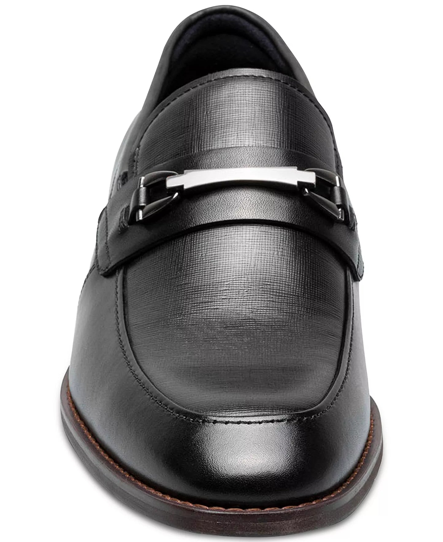 Stacy Adams Men's Kaylor Bit Dress Loafers  Black Size 10.5