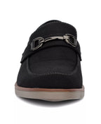 New York & Company Men's Dwayne Almond Casual Loafers  Black Size 10.5