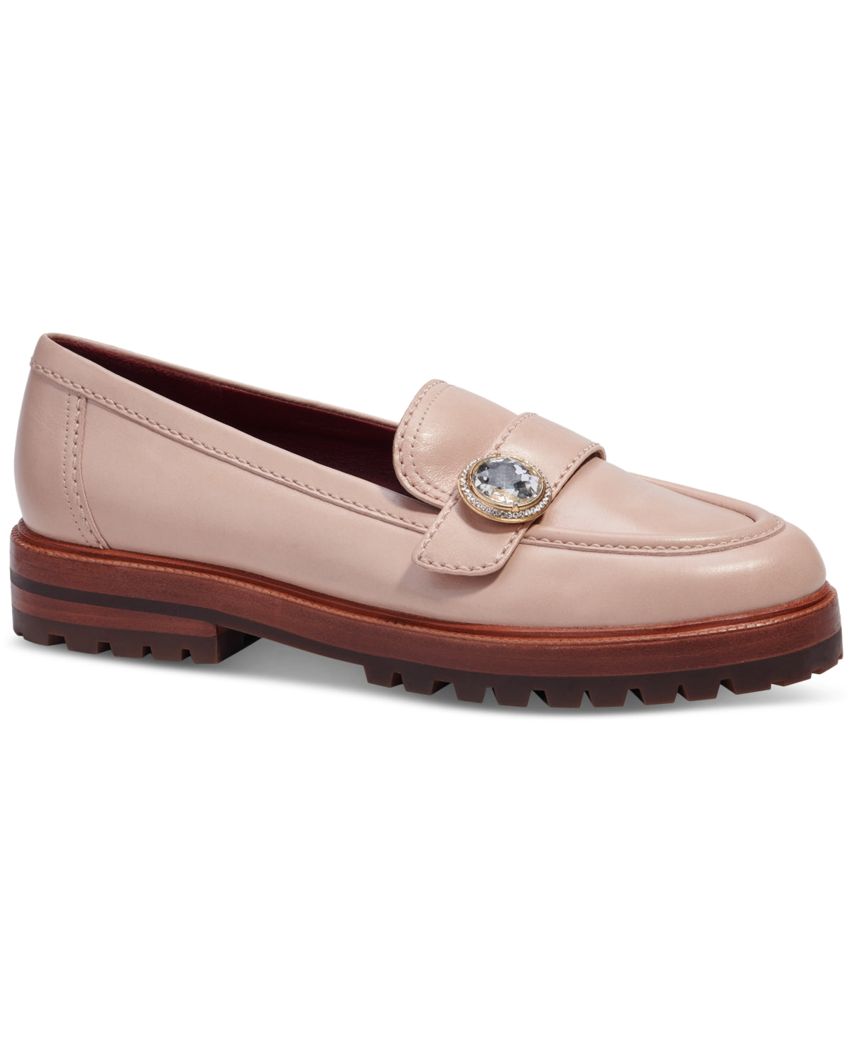 kate spade new york Women's Posh Embellished Loafers  Color Milk Tea Size 7M