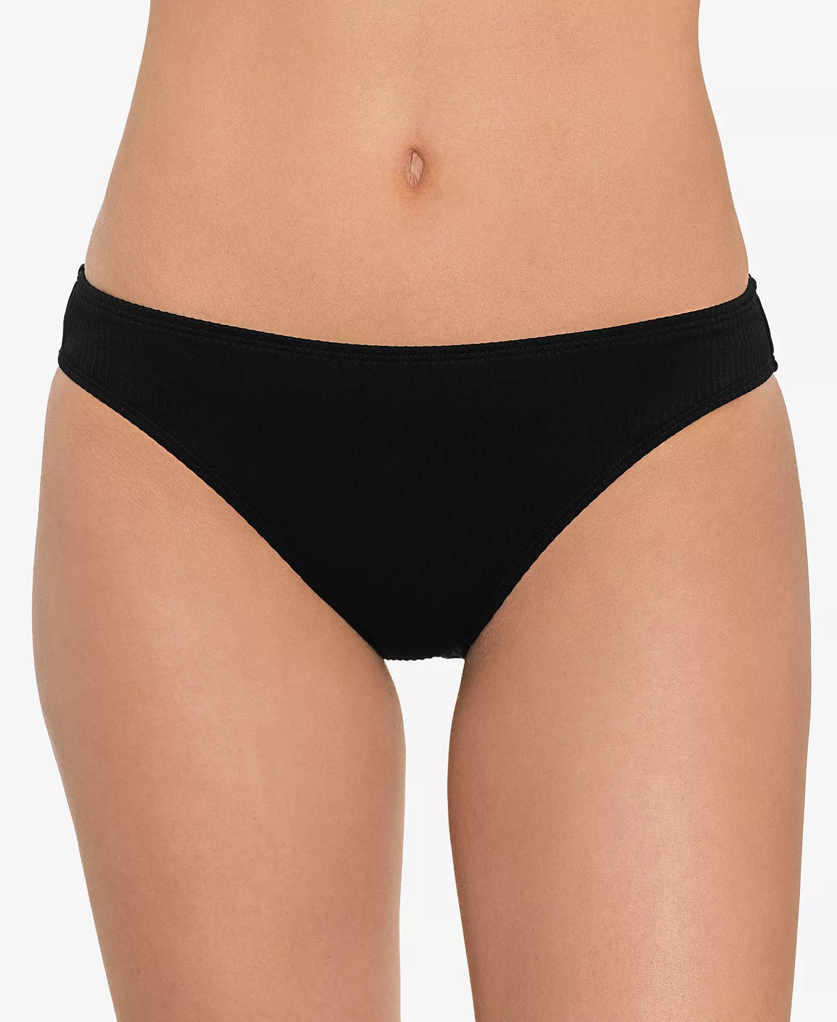 Salt Cove Womens Seersucker Hipster Bottoms  Color Black Size S