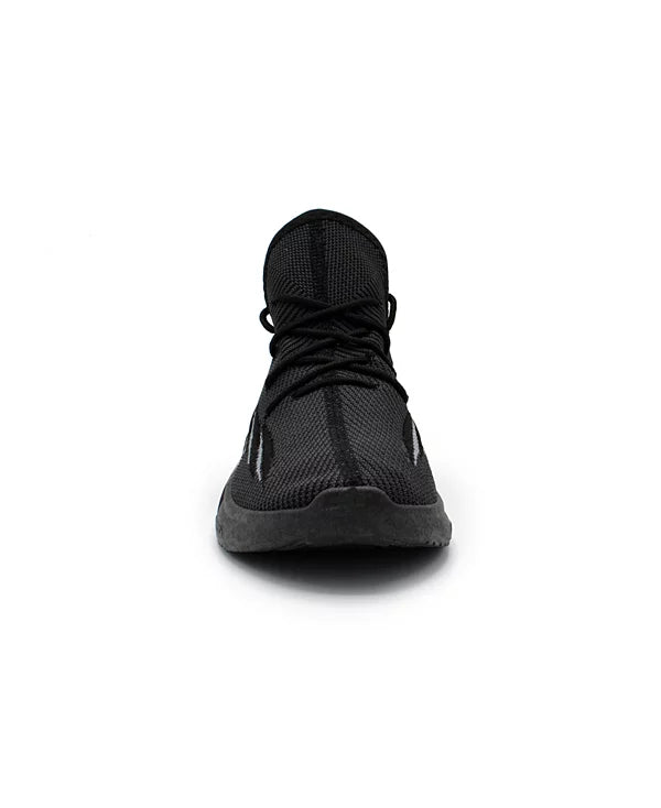 Akademiks Men's Fit 3.0 Knit Jogger Sneakers  Black Size 12
