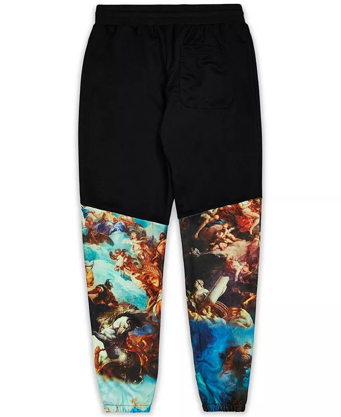 Reason Men's Big & Tall Renaissance Drawstring Joggers  Multi Size 3XL
