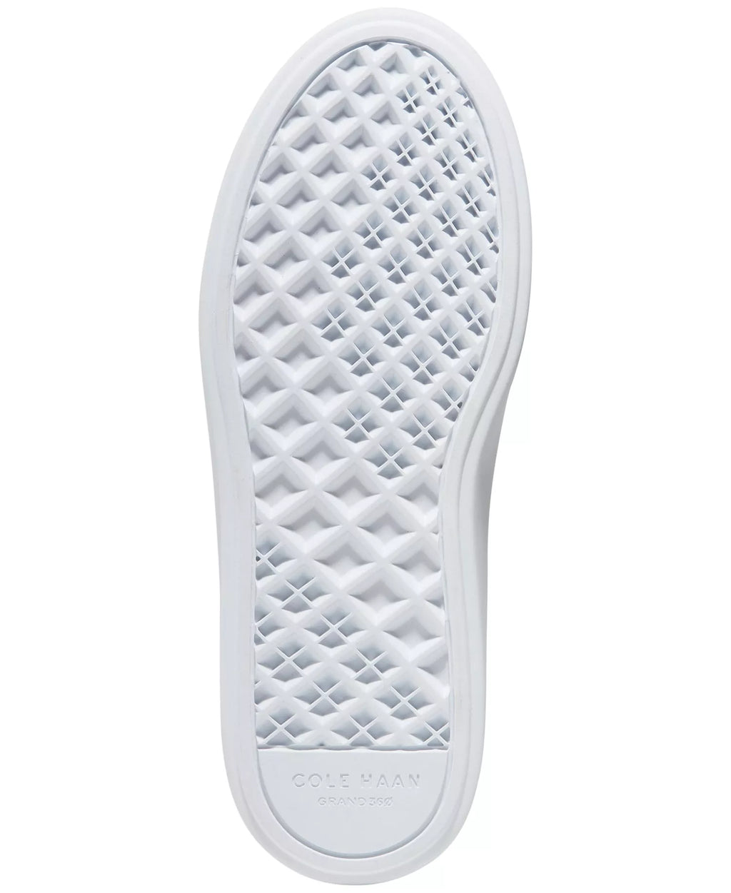 Cole Haan Women's Grand Crosscourt Daily Low-Top Sneakers  White/Argento Size 8