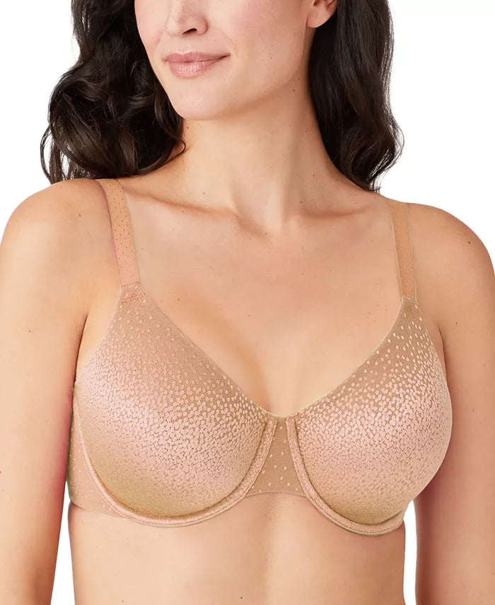 Wacoal Women's Back Appeal Underwire Bra  Color Praline Size 32DDD
