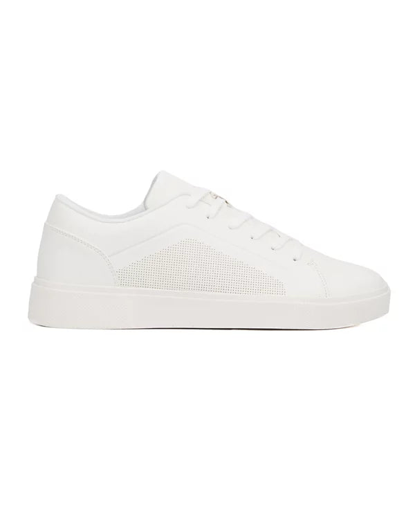 New York & Company Men's Rupertin Low Top Sneakers  White Size 11