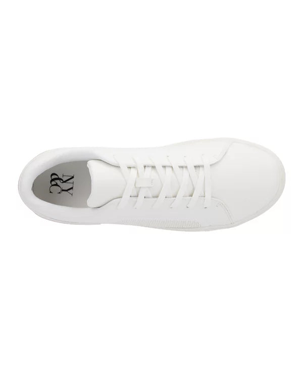 New York & Company Men's Rupertin Low Top Sneakers  White Size 11