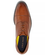 Cole Haan Men's Hawthorne Lace-Up Cap-Toe Oxford Dress Shoes  British Tan Size 8