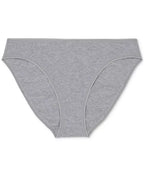 GAP Women's 3-Pk Bikini Underwear  Neutral Pink/Light Heather Grey/Black Size XS