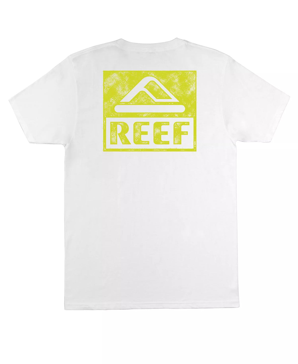 REEF Men's Wellie Too Short Sleeve T-Shirt  White Size XL