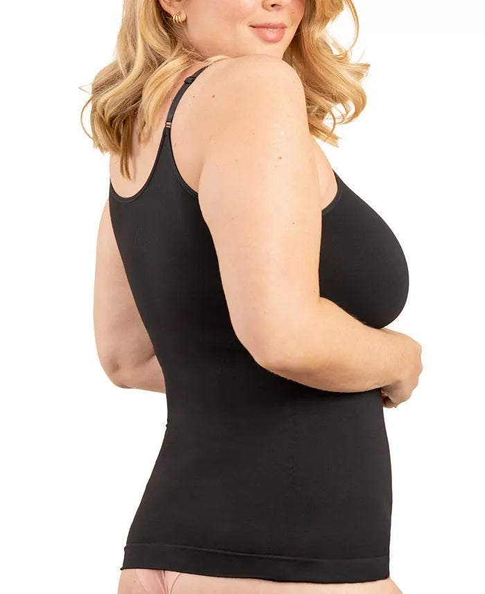 Shapermint Essentials Women's All Day Every Day Scoop Neck Cami  Black Size 2XL