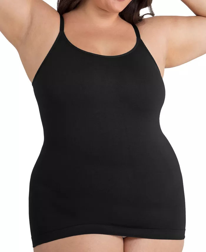 Shapermint Essentials Women's All Day Every Day Scoop Neck Cami  Black Size 2XL