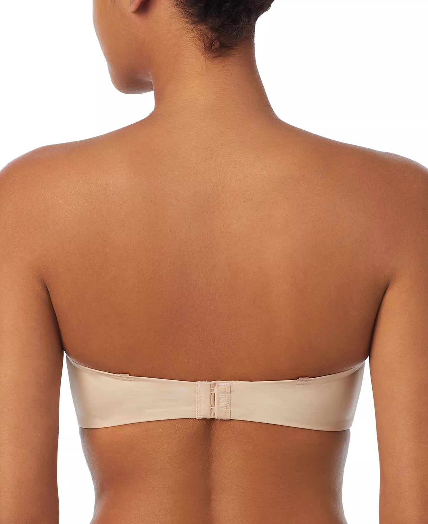 DKNY Women's Smooth Essentials Strapless Bra  Cashmere Size 38DD
