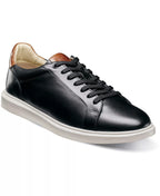 Florsheim Men's Social Lace to Toe Sneakers  Black Size 10.5
