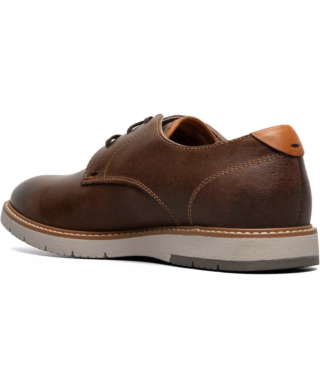 Florsheim Men's Vibe Plain Toe Oxford Lace Up Dress Shoes  Brown Ch Size 7.5W