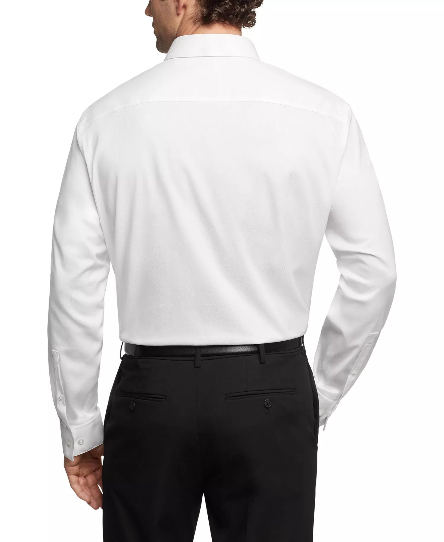 Calvin Klein Men's Regular-Fit Infinite Color Dress Shirt  White 17 34/35