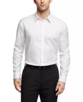 Calvin Klein Men's Regular-Fit Infinite Color Dress Shirt  White 17 34/35