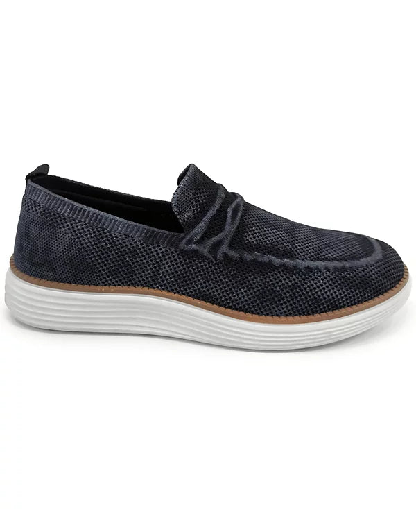Akademiks Men's Dayton Slip-On Loafer  Navy Size 9