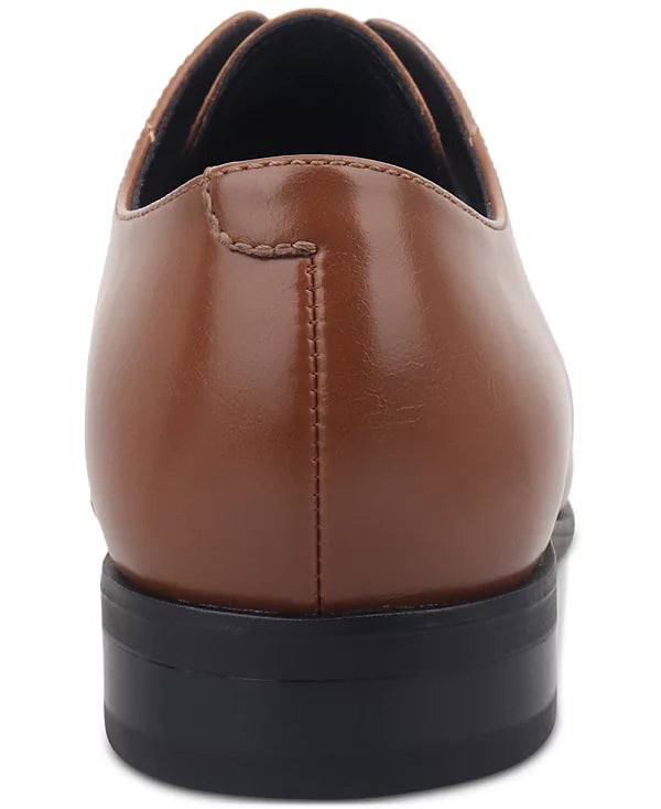 Alfani Men's Quinn Cap-Toe Oxford Dress Shoes  Tan Size 10
