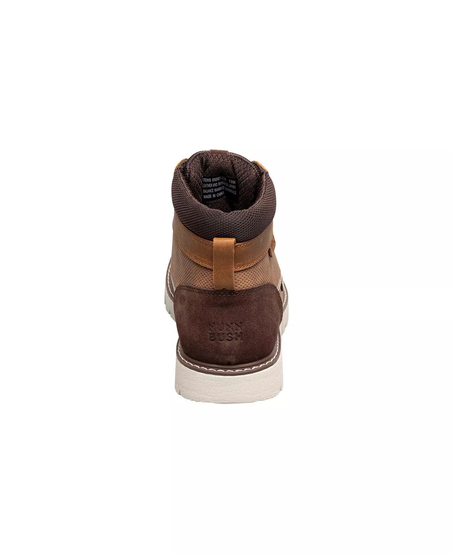 Nunn Bush Men's Karnak Moc Toe Boots  Tan/Charcoal Size 7