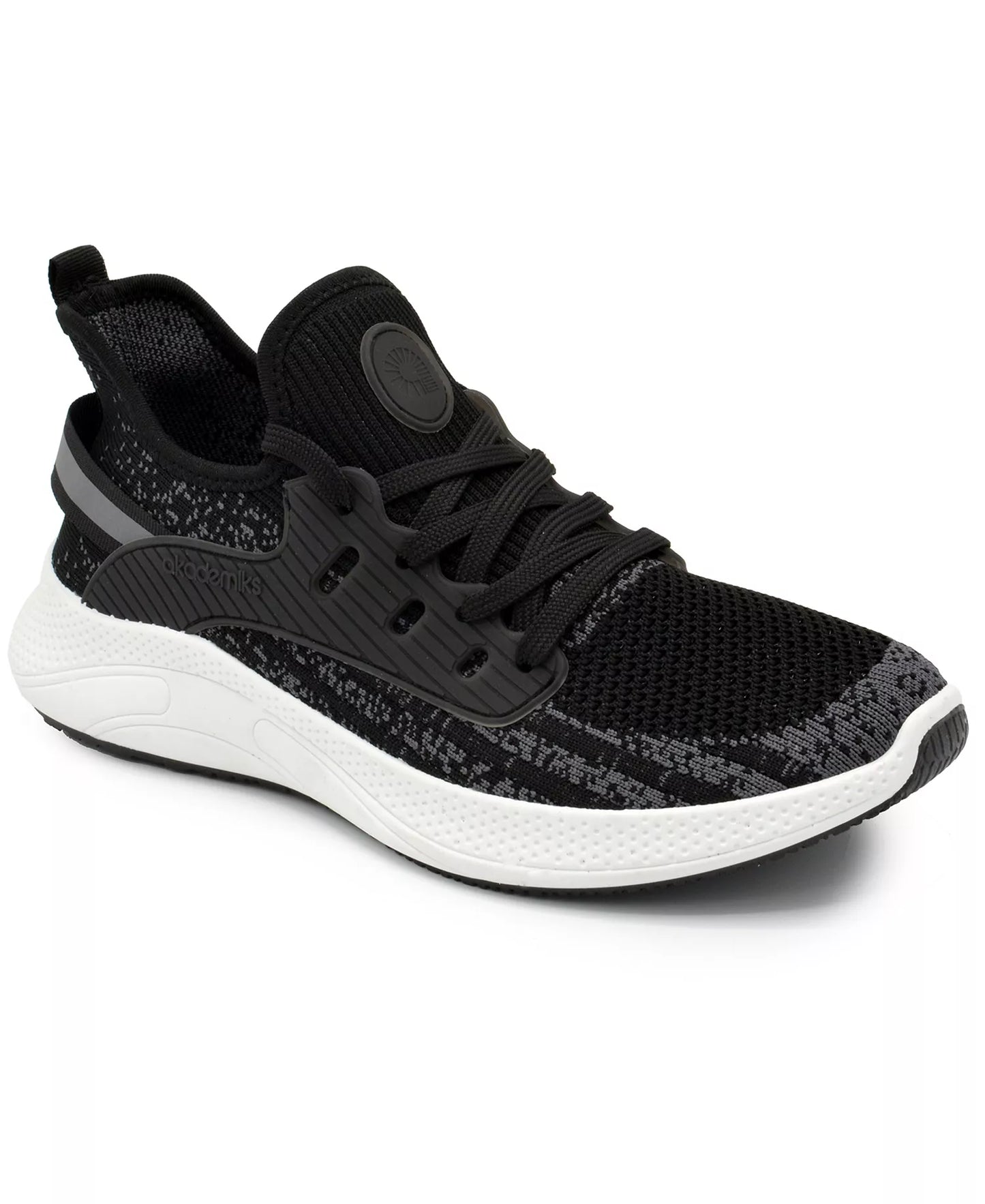 Akademiks Men's Flight Walking Sneakers  Black Size 8