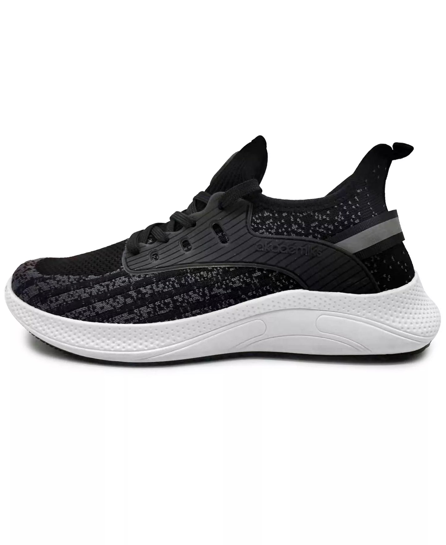 Akademiks Men's Flight Walking Sneakers  Black Size 8