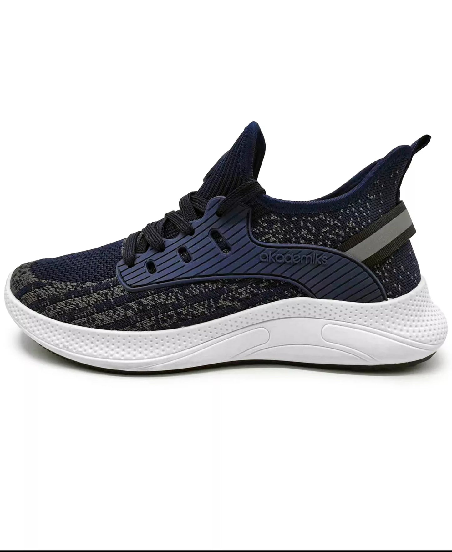 Akademiks Men's Flight Walking Sneakers  Navy Size 9