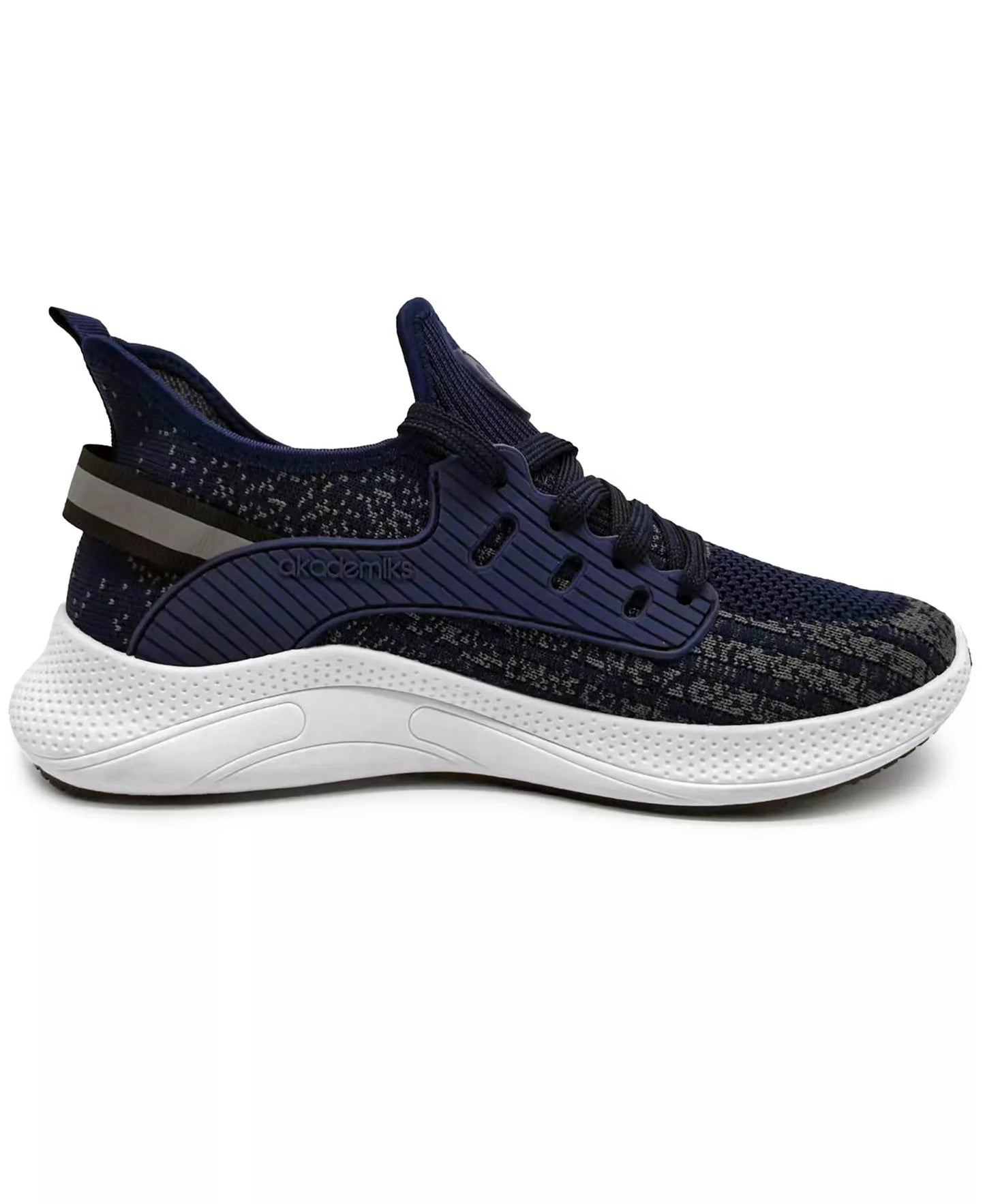 Akademiks Men's Flight Walking Sneakers  Navy Size 9