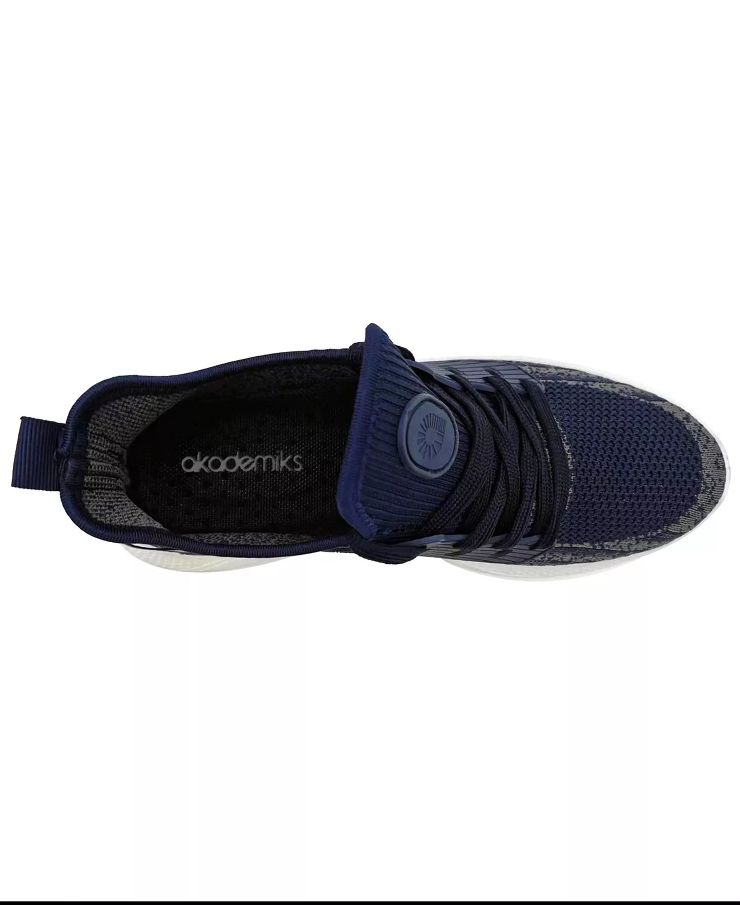 Akademiks Men's Flight Walking Sneakers  Navy Size 9