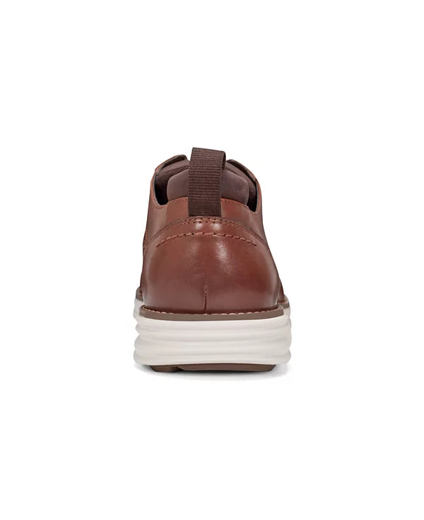 Rockport Men's Canton Casual Lace-up Round Toe Shoes  Caramel Leather Size 7.5