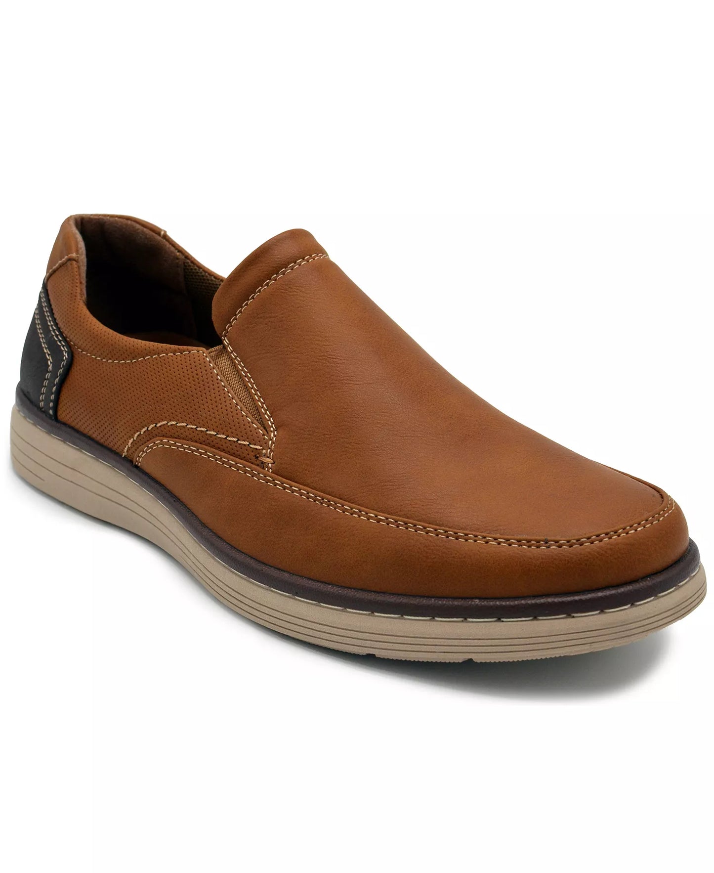 Aston Marc Men's Galt Casual Slip-On Shoes  Tan Size 10
