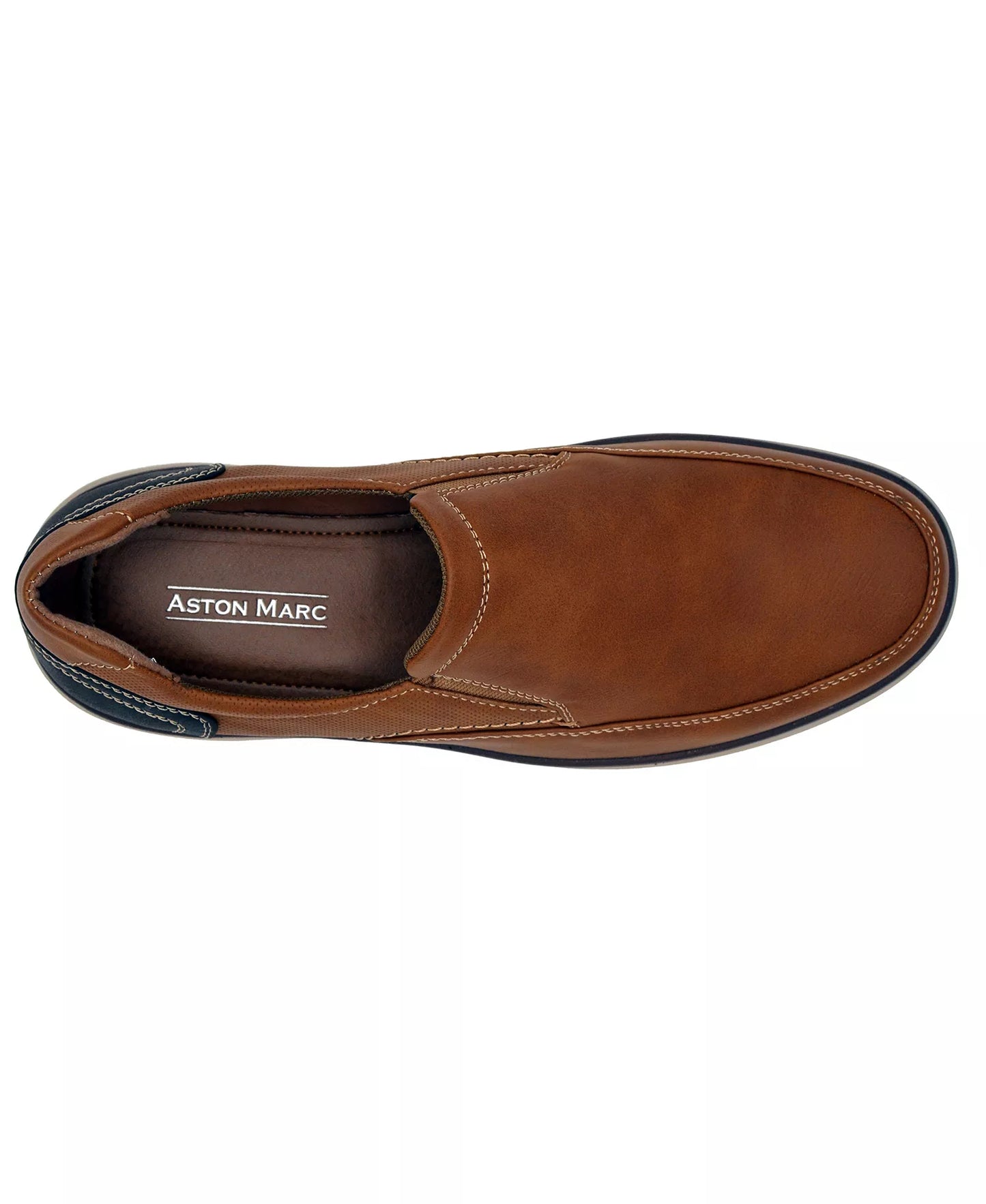 Aston Marc Men's Galt Casual Slip-On Shoes  Tan Size 10