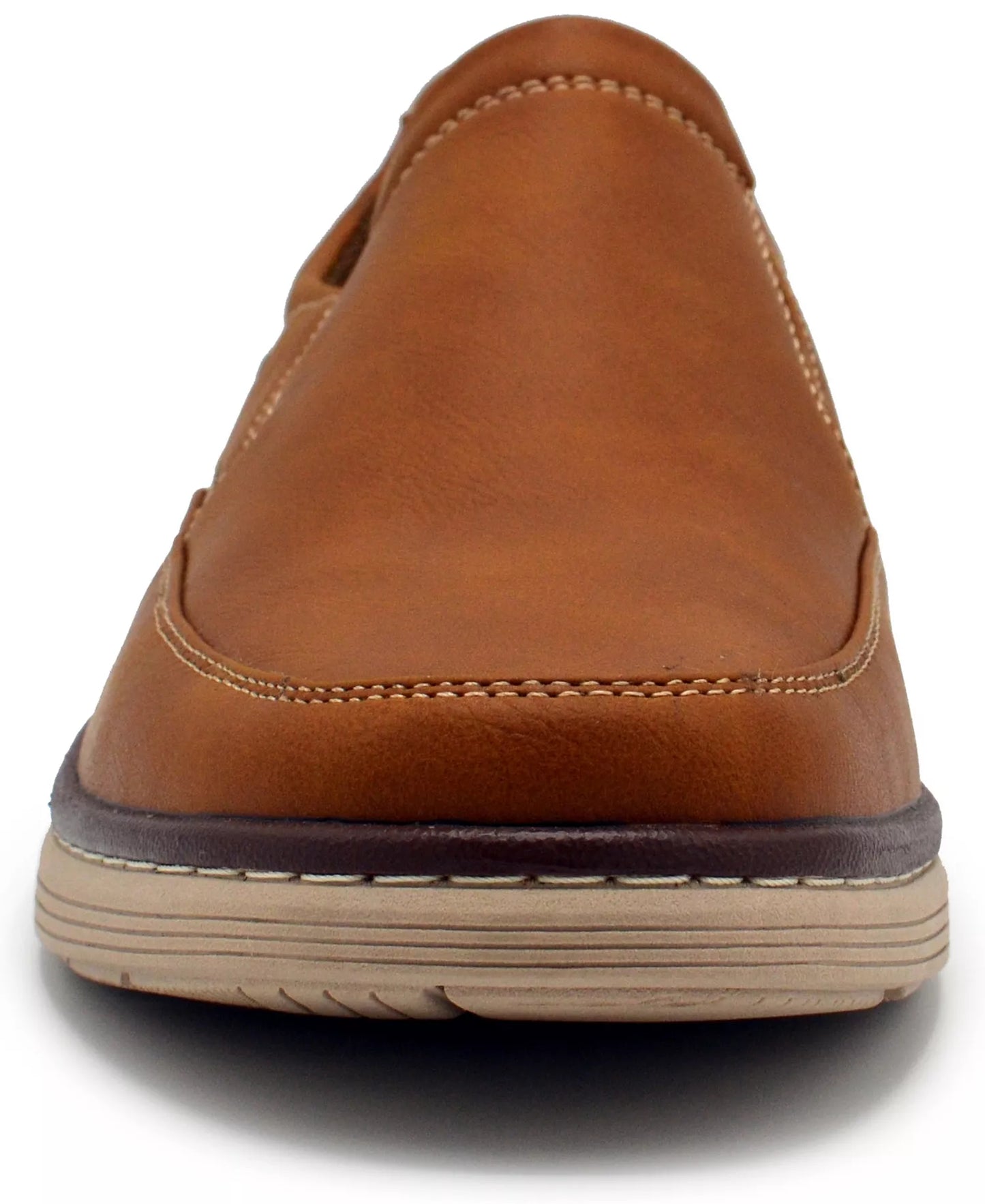 Aston Marc Men's Galt Casual Slip-On Shoes  Tan Size 10