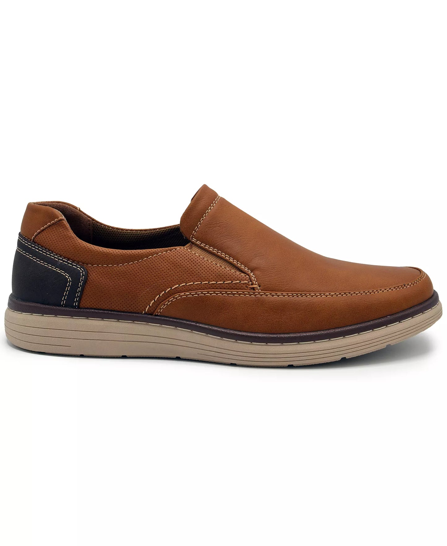 Aston Marc Men's Galt Casual Slip-On Shoes  Tan Size 10
