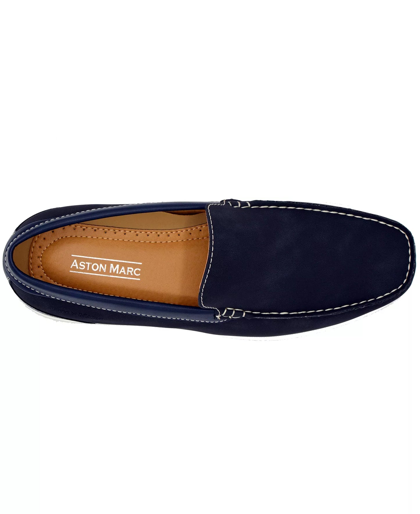 Aston Marc Men's Crosby Slip-On Shoes  Navy Size 8.5