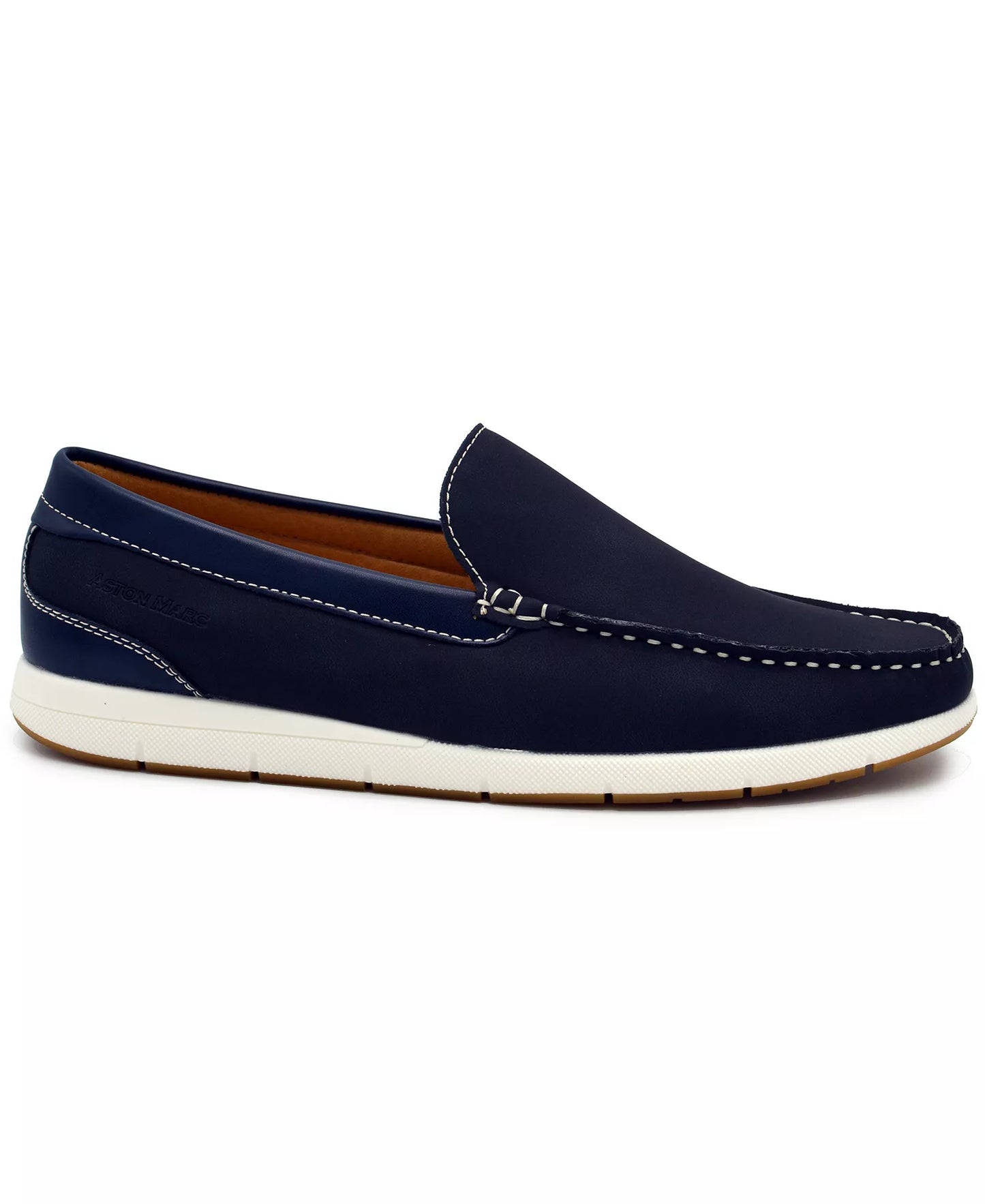 Aston Marc Men's Crosby Slip-On Shoes  Navy Size 8.5