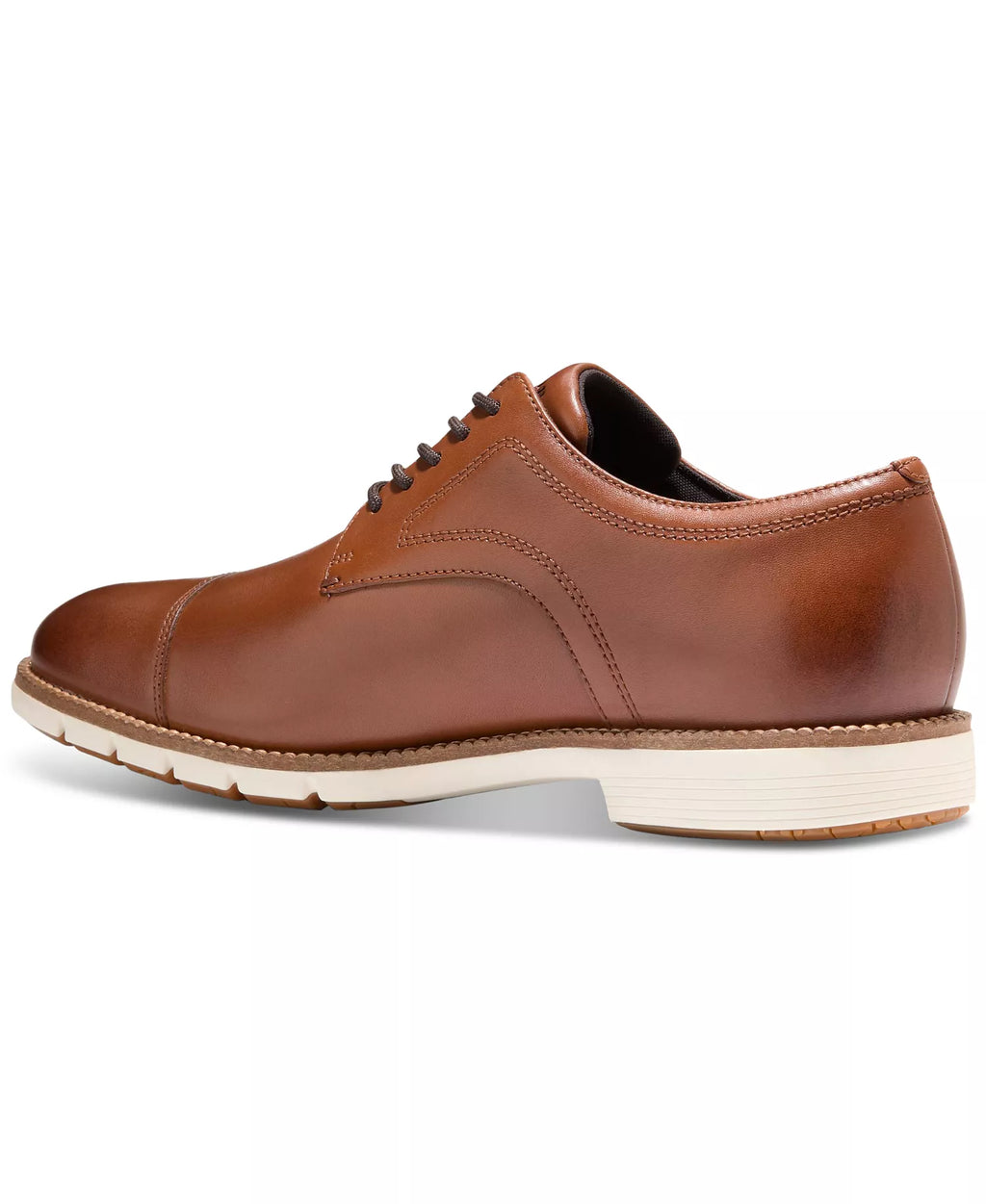 Cole Haan Men's FlexGrand 360 Cap-Toe Oxford Dress Shoes  British Tan/Ivory Size 11.5