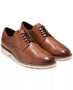 Cole Haan Men's FlexGrand 360 Cap-Toe Oxford Dress Shoes  British Tan/Ivory Size 11.5