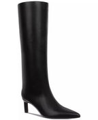 On 34th Women's Rachelle Stovepipe Knee High Boots  Black Smooth Size 10