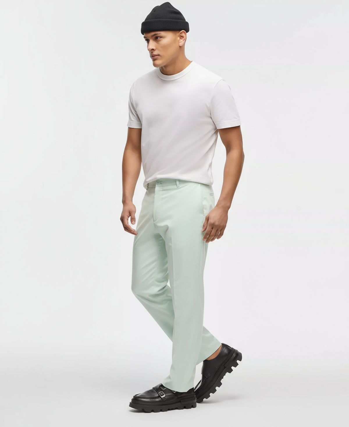 Mode of One Men's Slim-Fit Suit Pants  Iced Mint Size 38