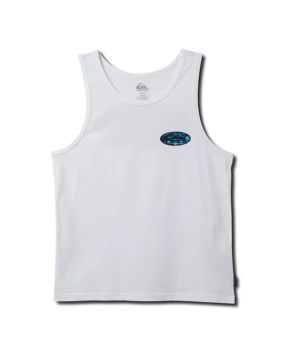 Quiksilver Men's Stretch Link Tank  White Size XL