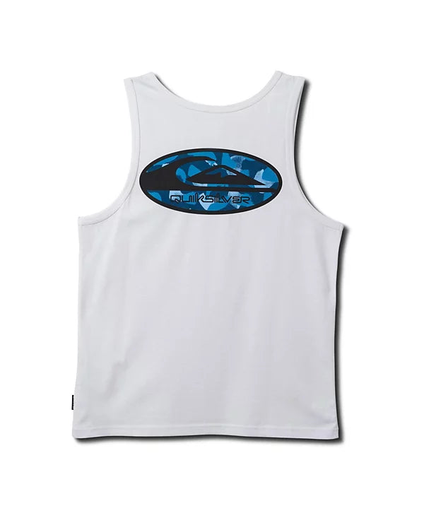 Quiksilver Men's Stretch Link Tank  White Size XL