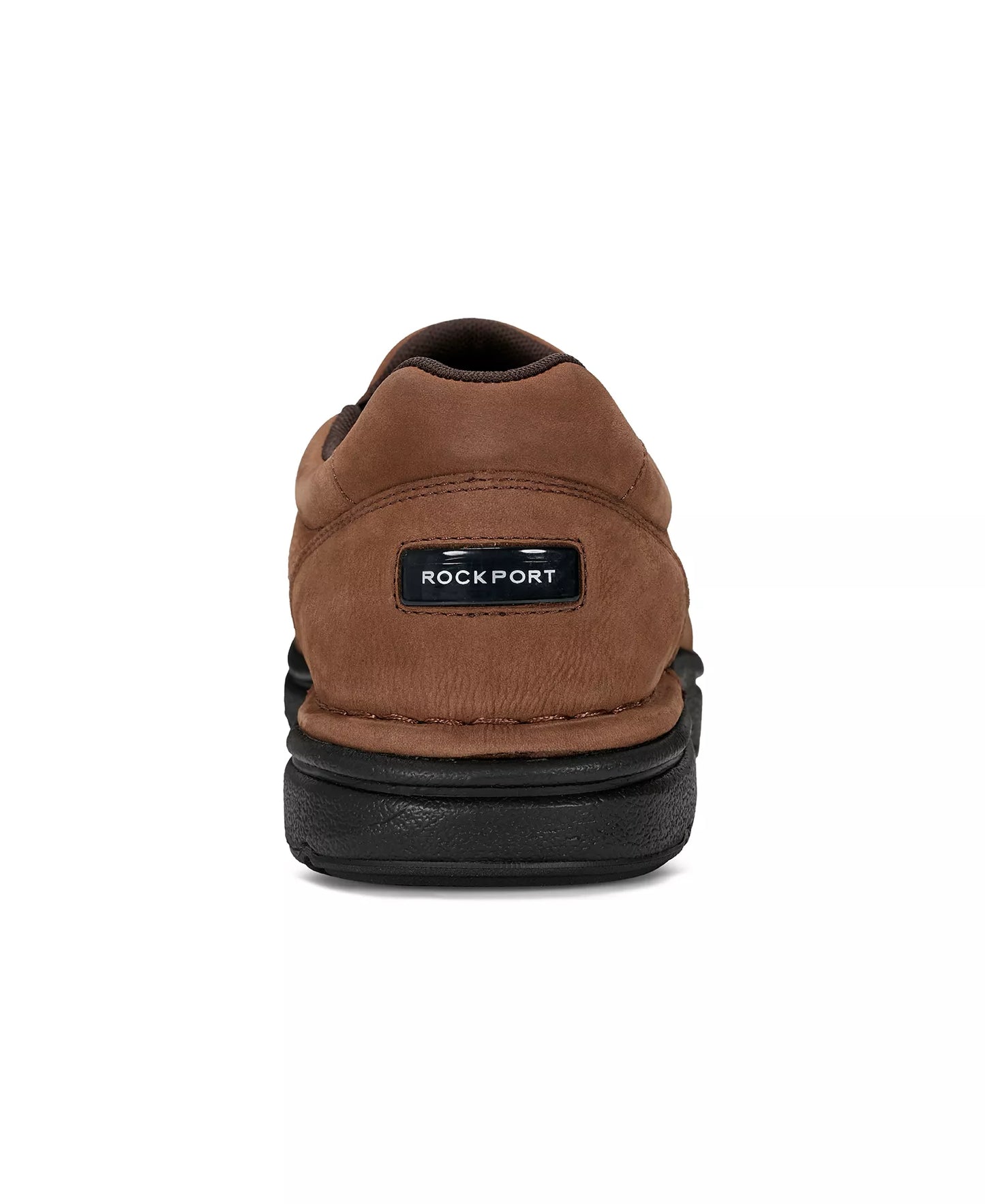 Rockport Men's Eureka Slip-On Casual Shoes  Dark Brown Leather Size 10.5XW